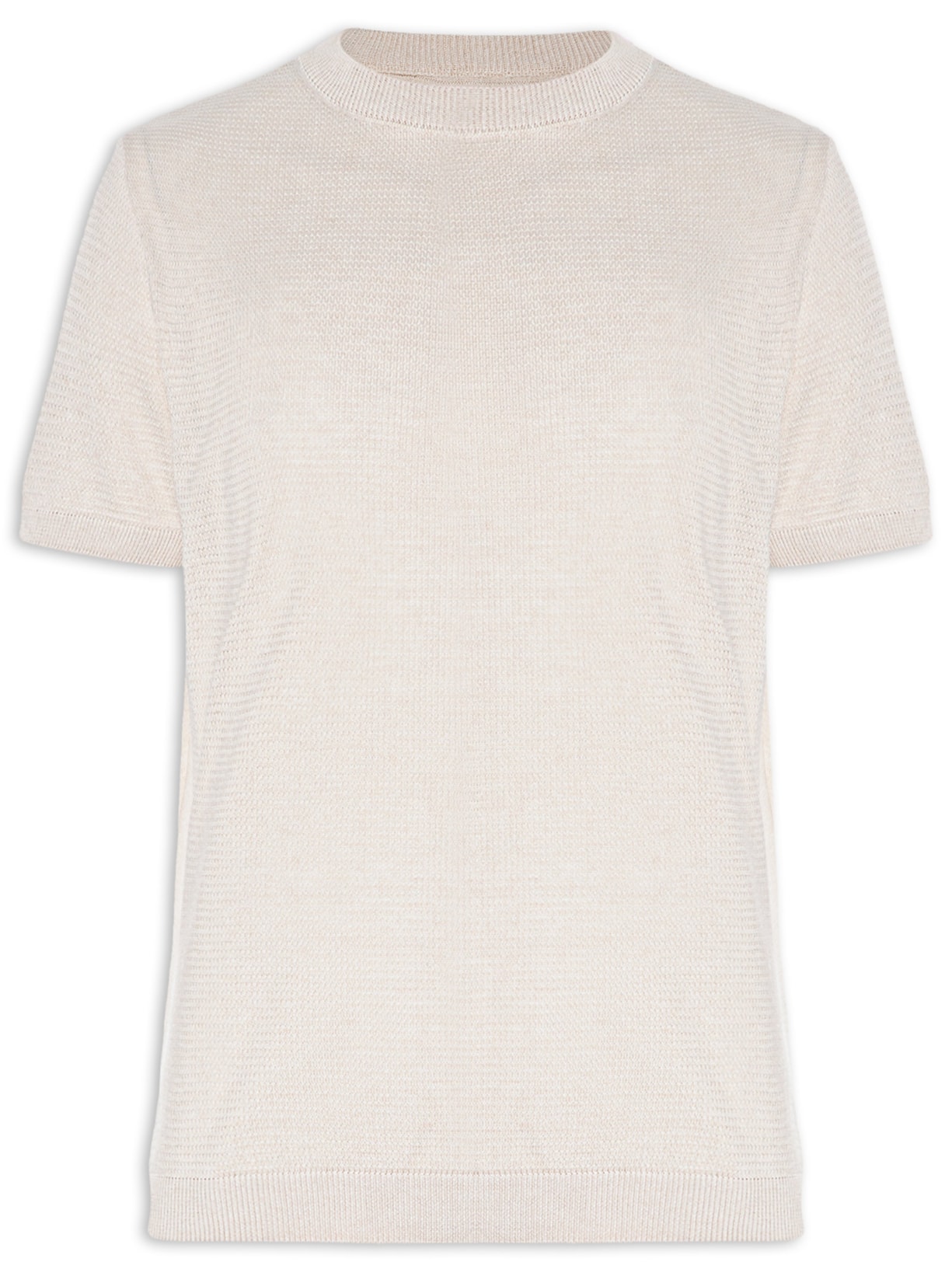 Camiseta Masculina Manga Curta Tricot Bretanha II Off White Foxton