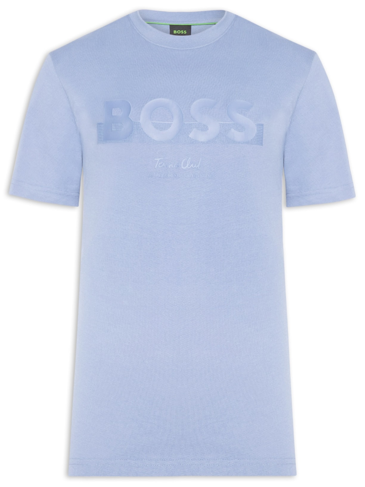 Camiseta Masculina Manga Curta TS Member Logo Azul Boss