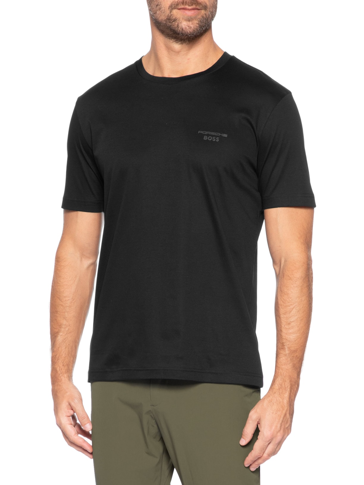 Camiseta Masculina Manga Curta TS PS Spirit 70 Preto Boss