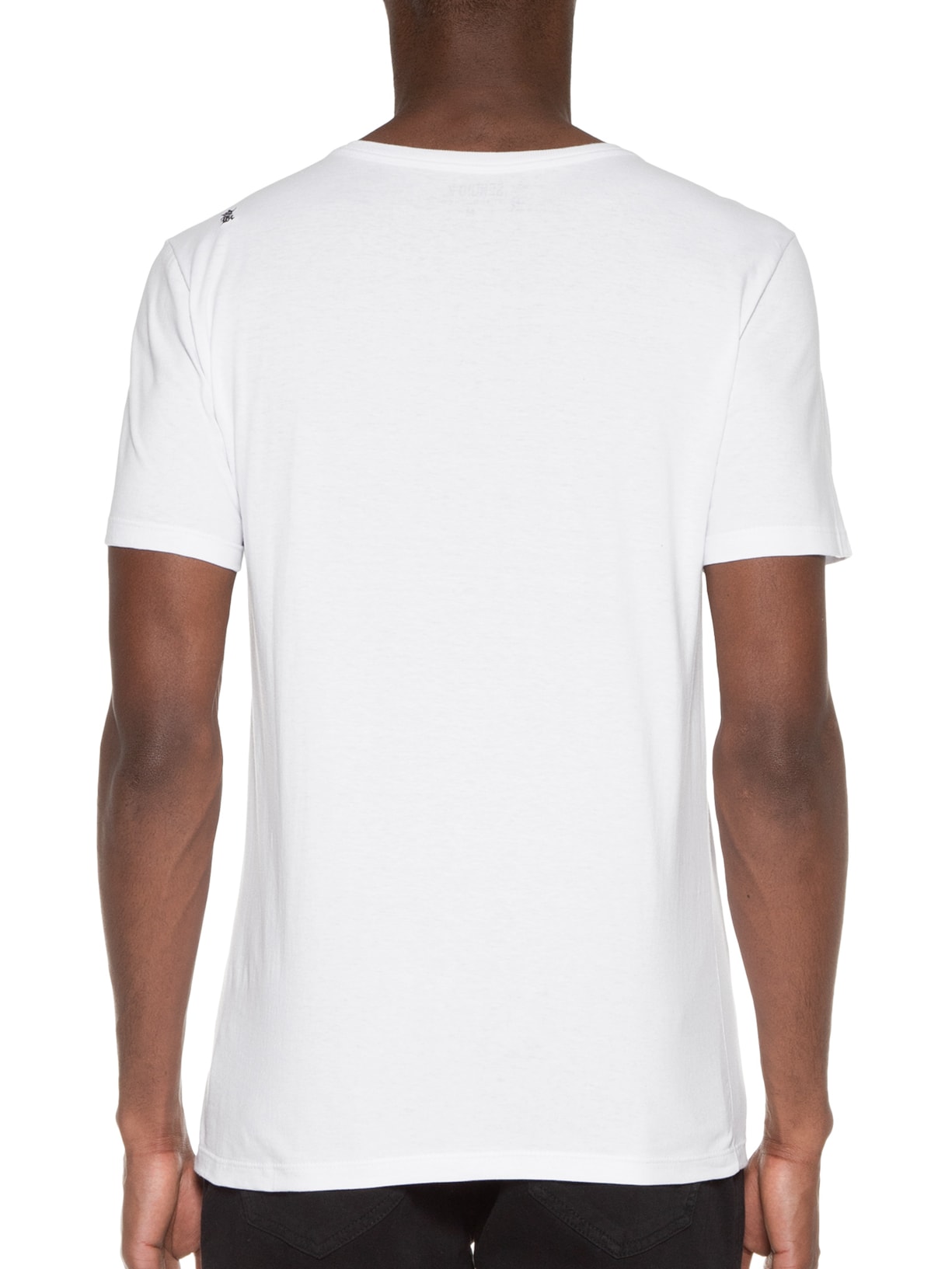 Camiseta Masculina Manga Curta Turbo Queen Branco Sergio K