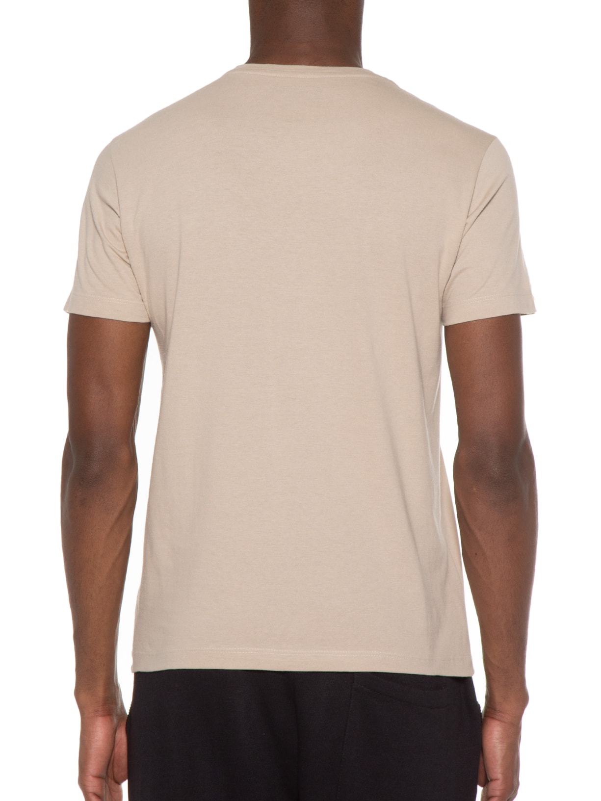 Camiseta Masculina Manga Curta Verano Bege Sergio K