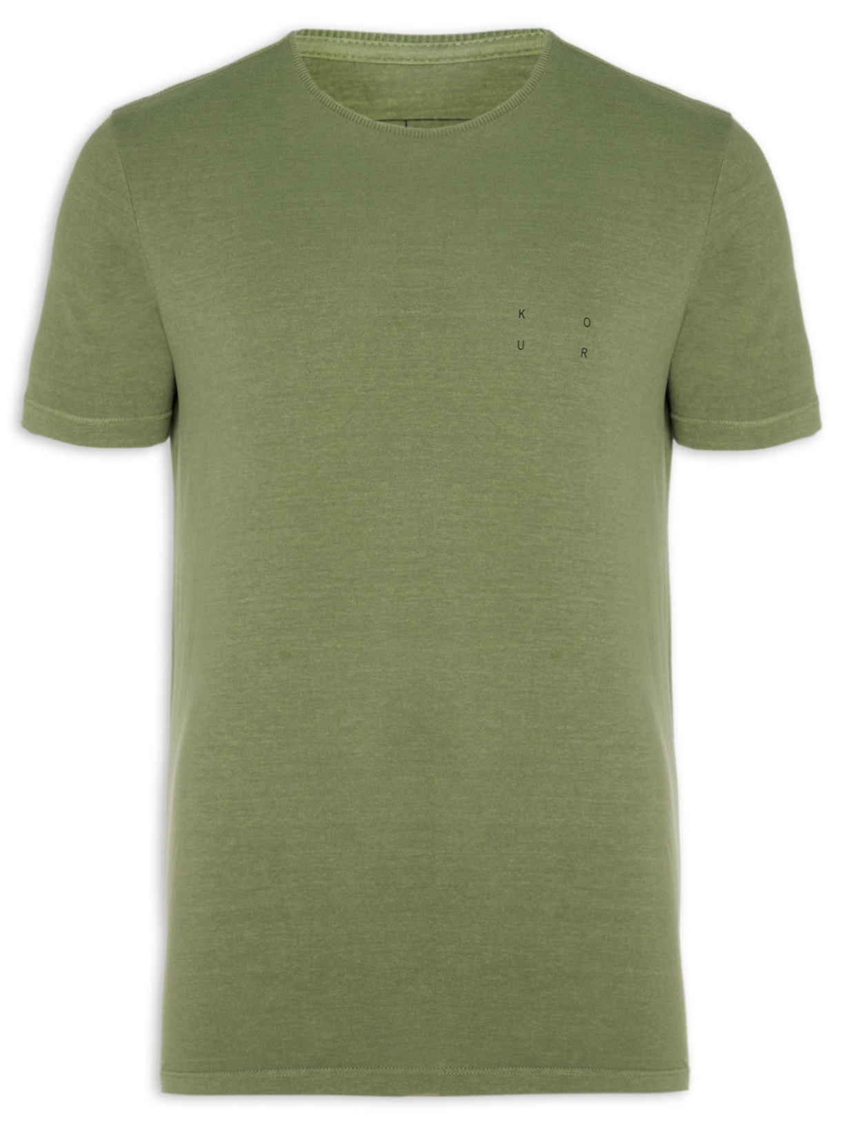 Camiseta Masculina Manga Curta - Verde