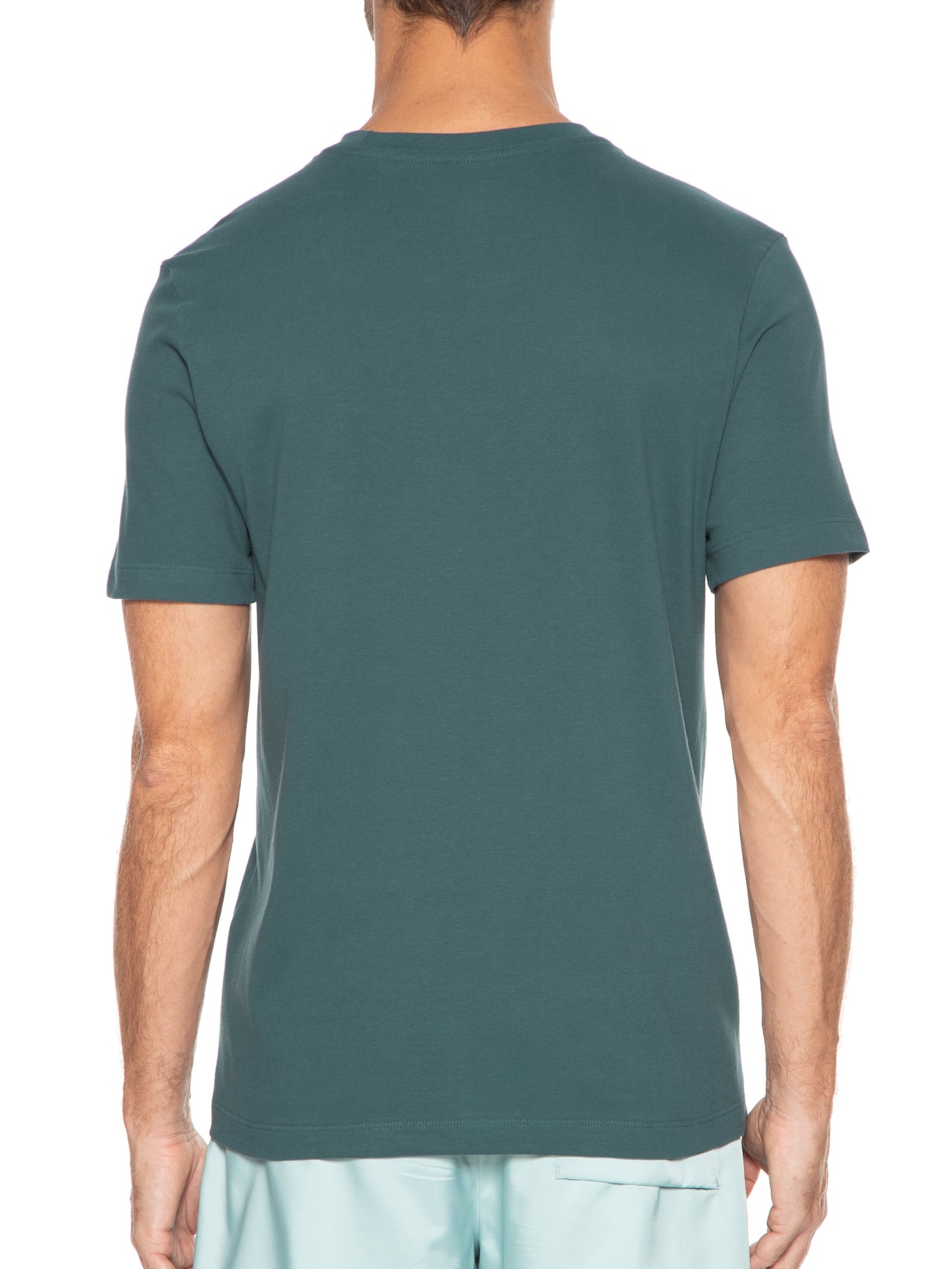 Camiseta Masculina Manga Curta Verde Nike