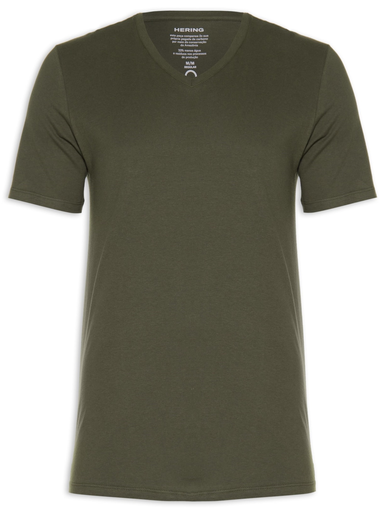 Camiseta Masculina Manga Curta - Verde