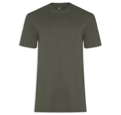 Camiseta Masculina Manga Curta - Verde
