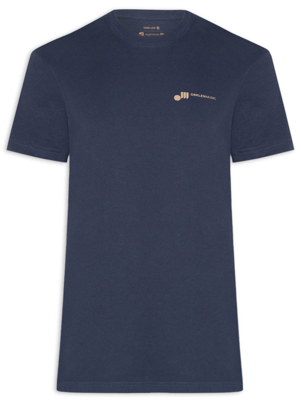 Camiseta Masculina Manga Curta Vintage Blues Gears - Azul