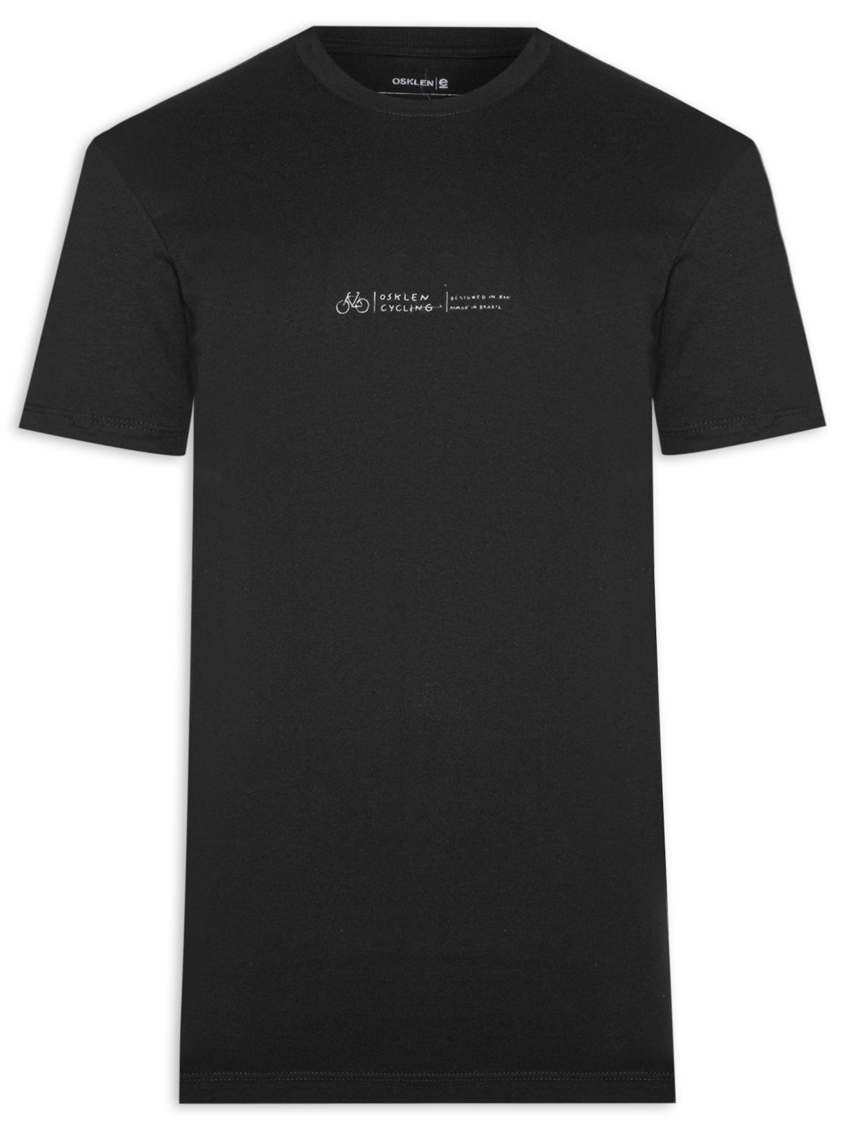 Camiseta Masculina Manga Curta Vintage Cycling - Preto