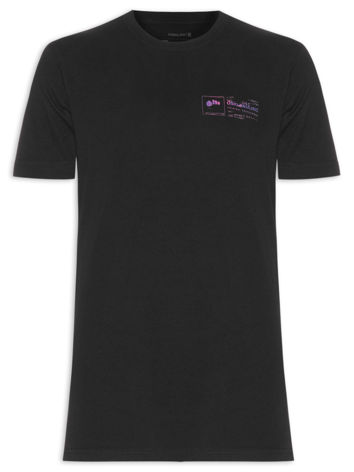 Camiseta Masculina Manga Curta Vintage Psy Guitar - Preto