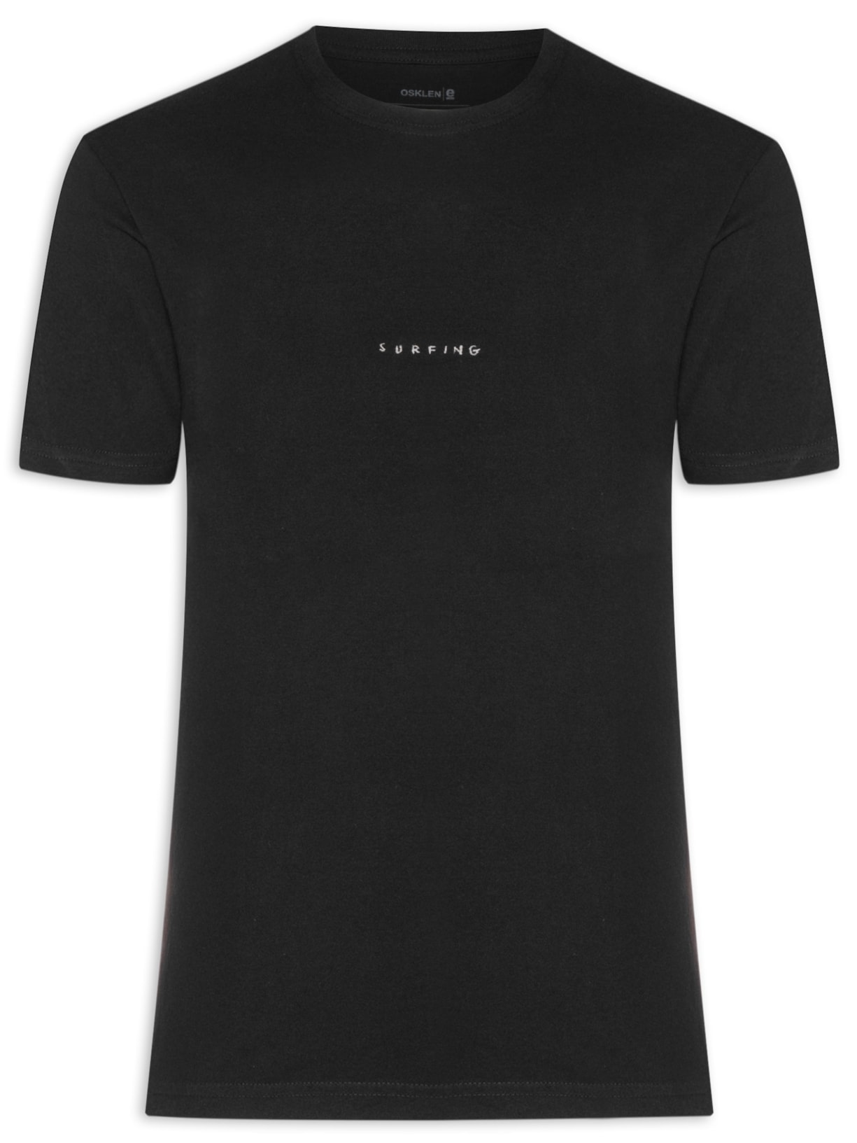 Camiseta Masculina Manga Curta Vintage Surf Foto PB - Preto