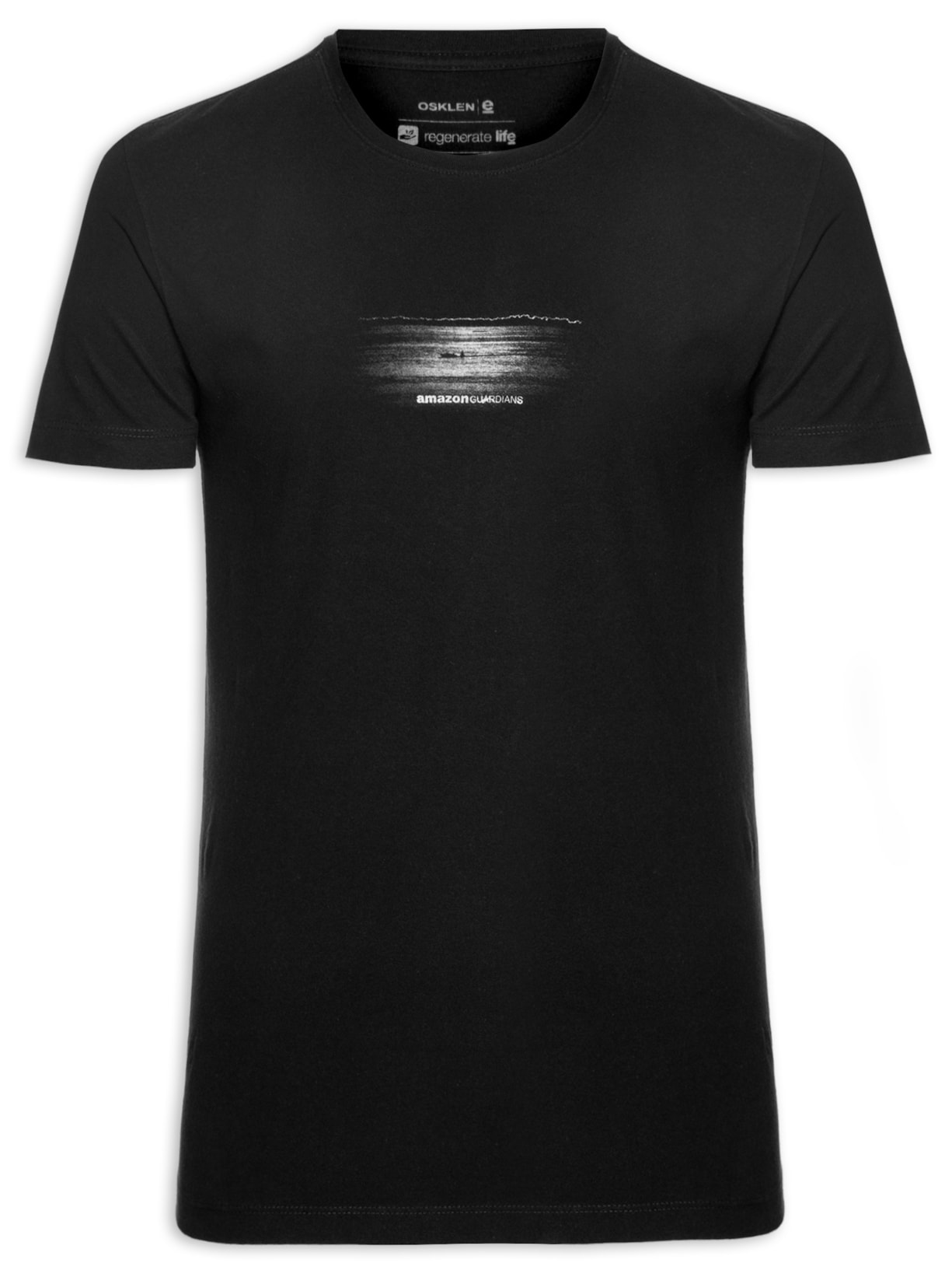 Camiseta Masculina Manga Curta Vintage The Amazon Mc - Preto