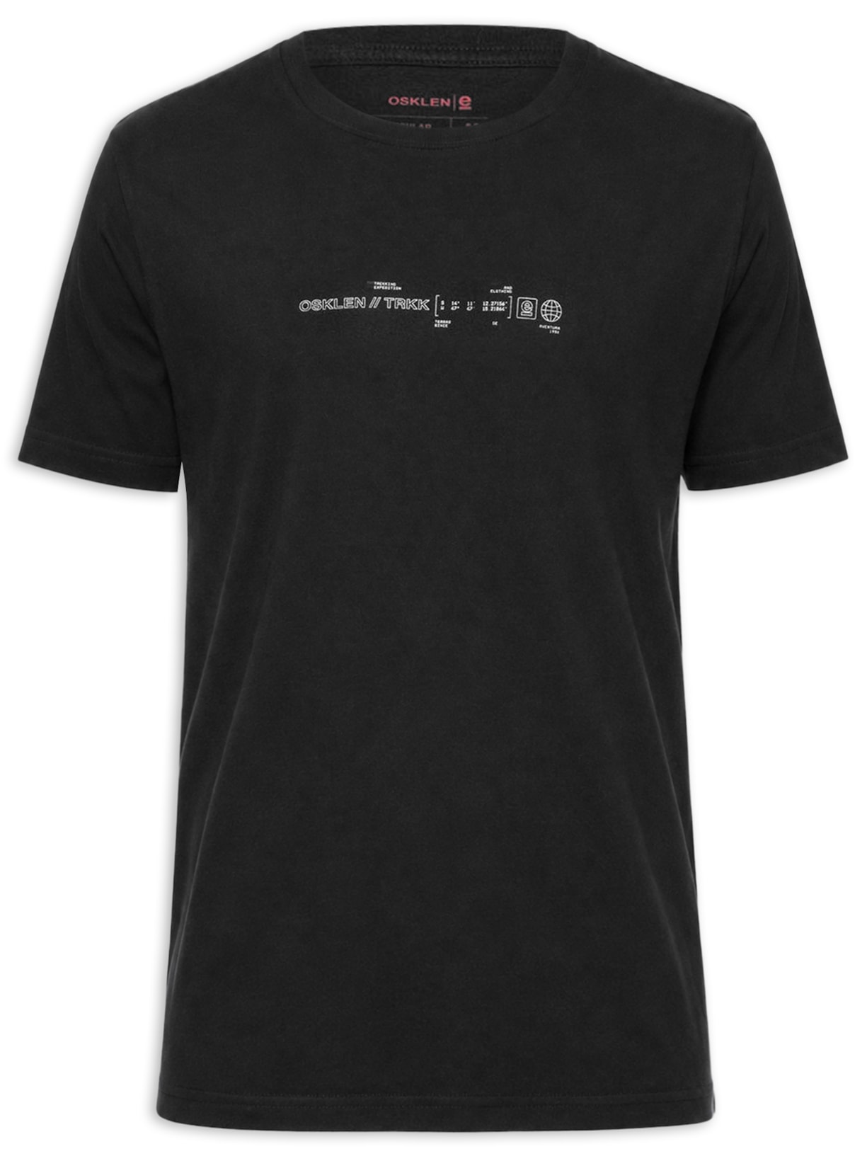 Camiseta Masculina Manga Curta Vintage TRKK Poster – Preto