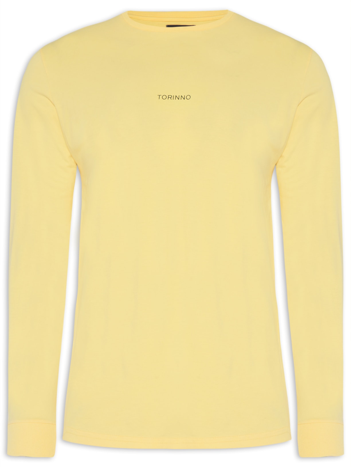 Camiseta Masculina Manga Longa - Amarelo