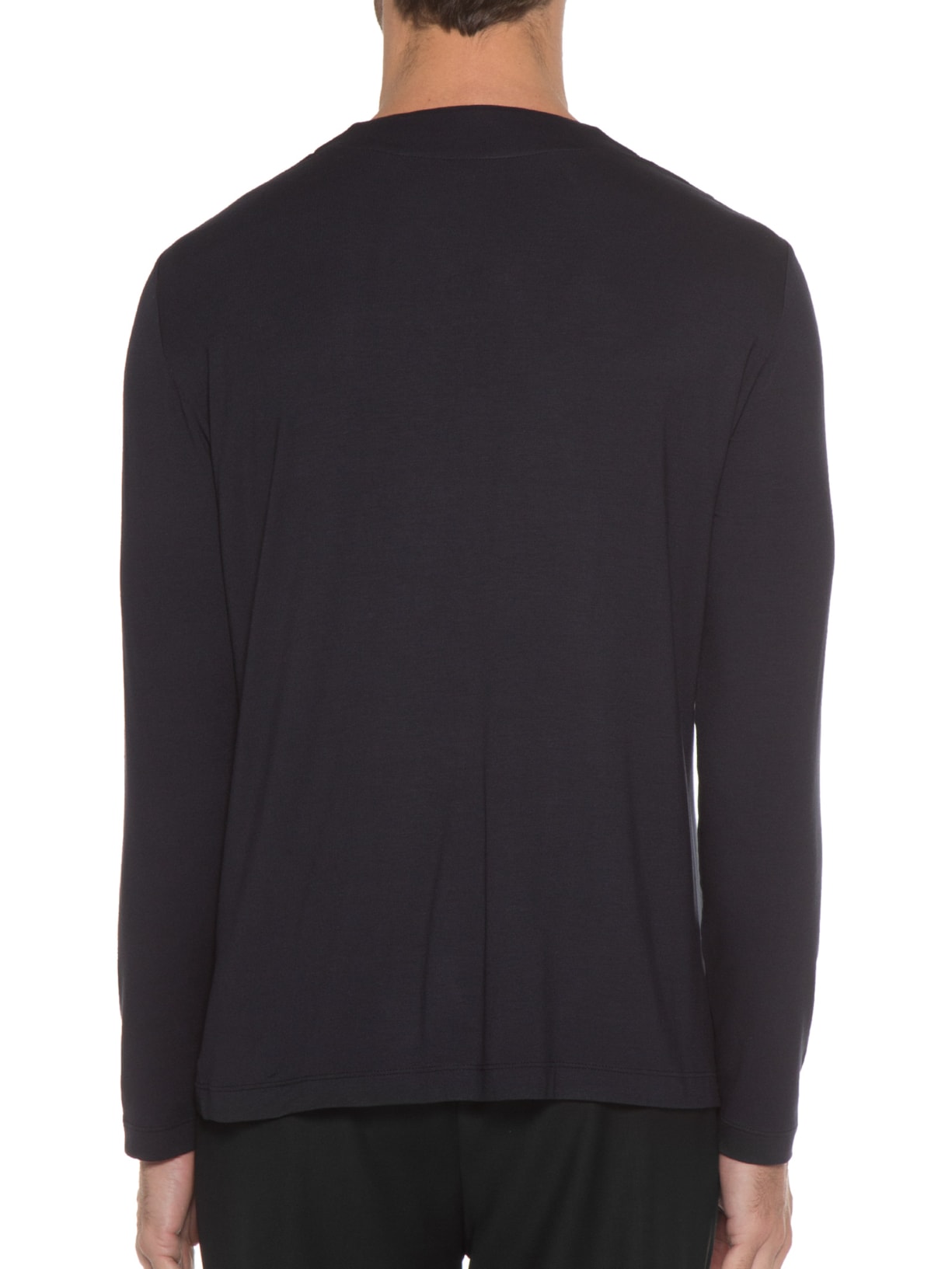 Camiseta Masculina Manga Longa Azul Ricardo Almeida