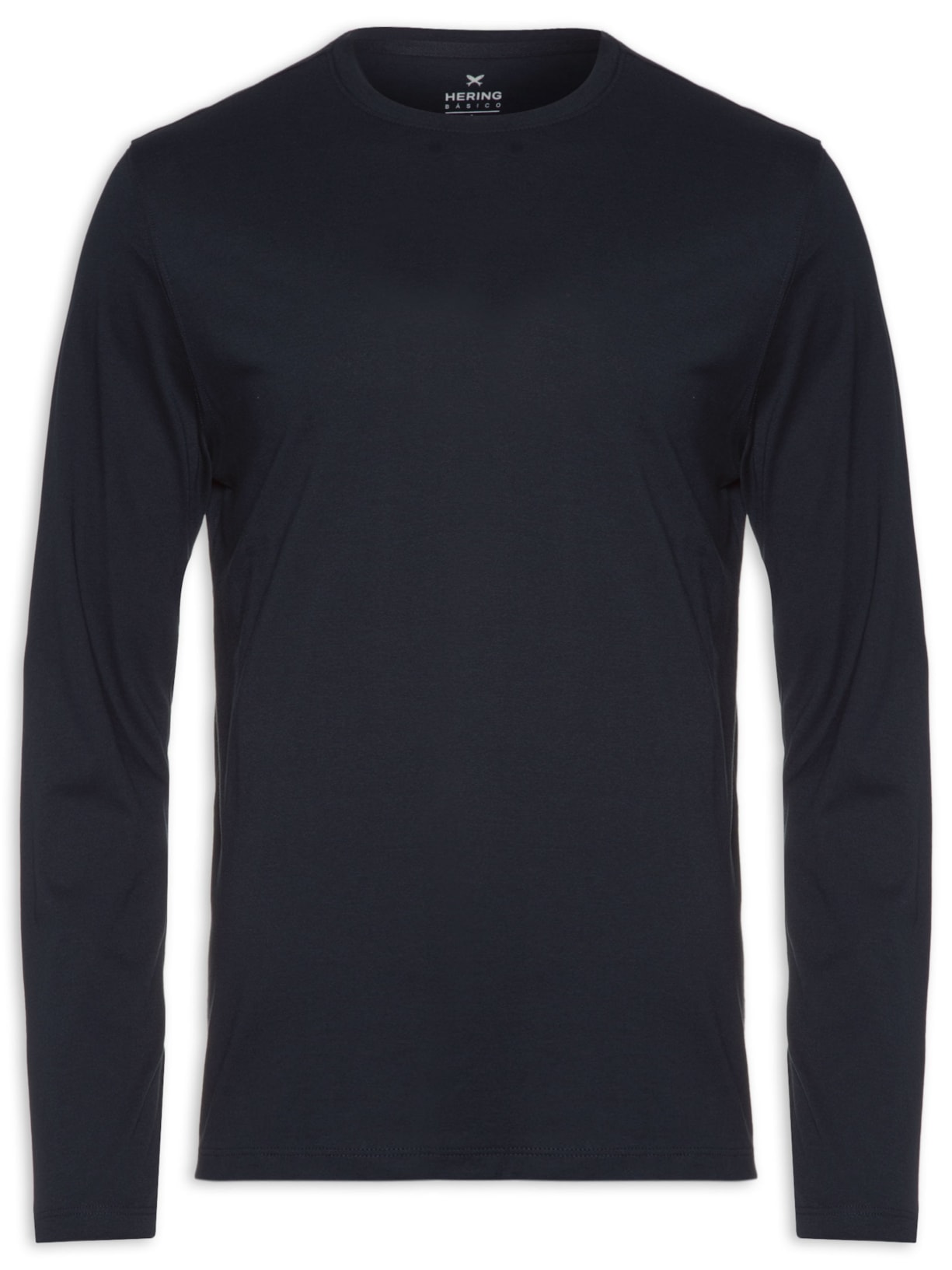 Camiseta Masculina Manga Longa - Azul