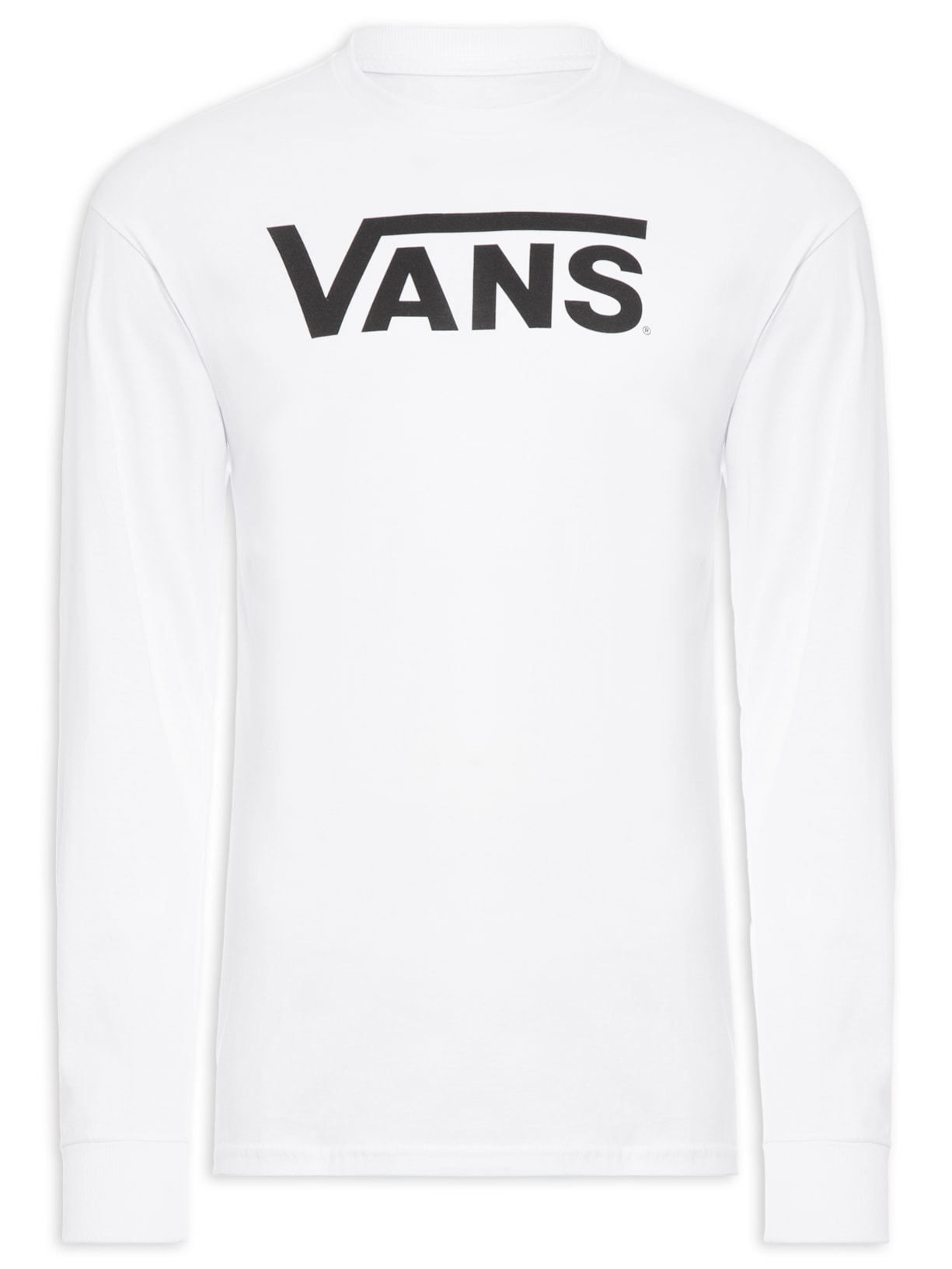 Camiseta Masculina Manga Longa Classic - Branco