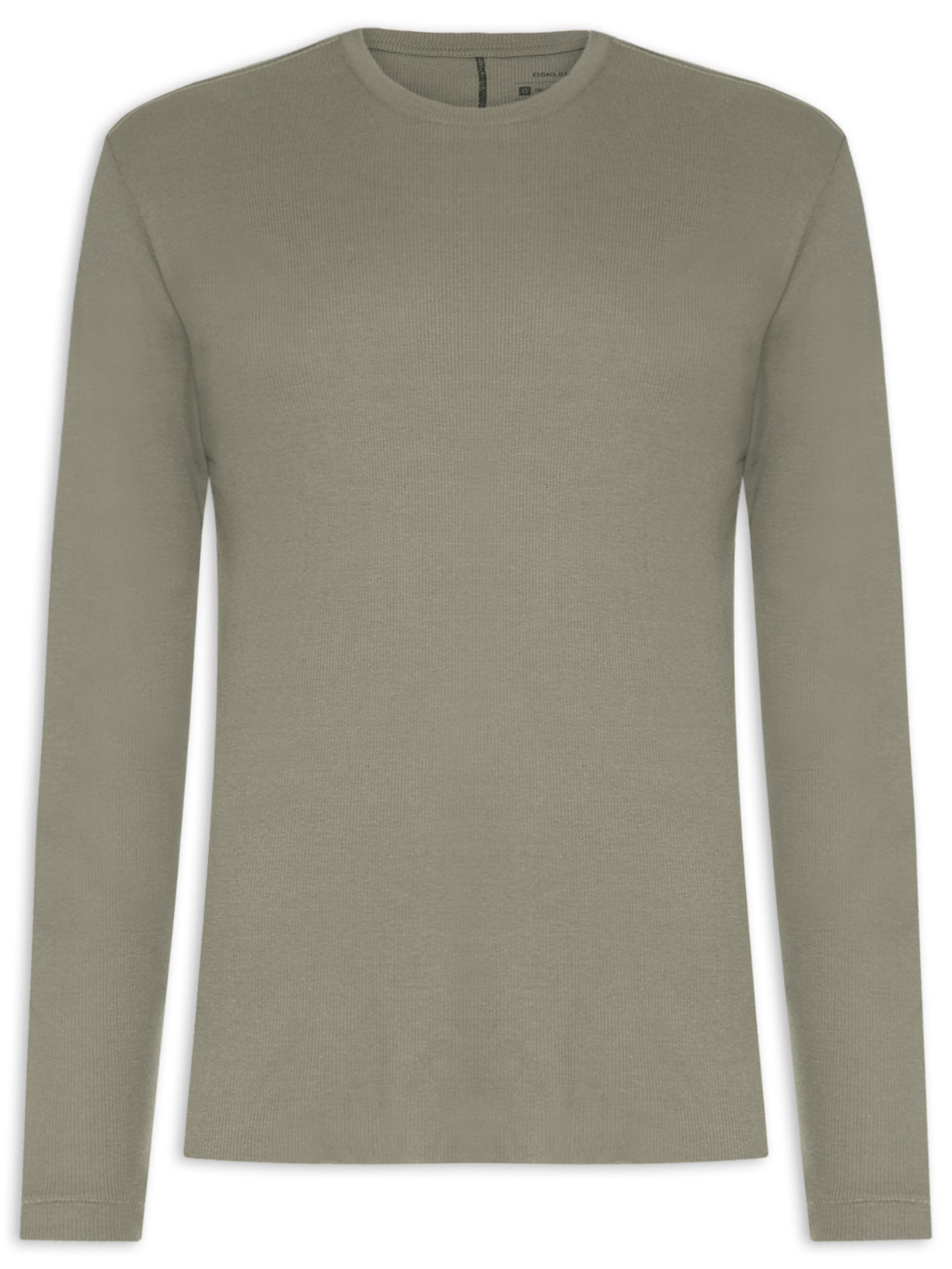 Camiseta Masculina Manga Longa Curback - Cinza