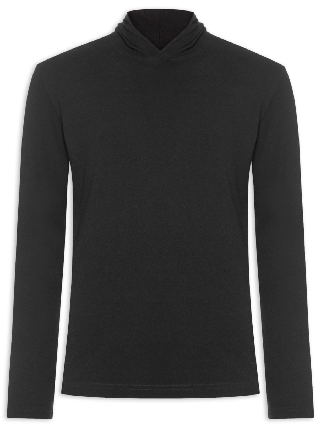 Camiseta Masculina Manga Longa Double Osk Snowboar Preto Osklen