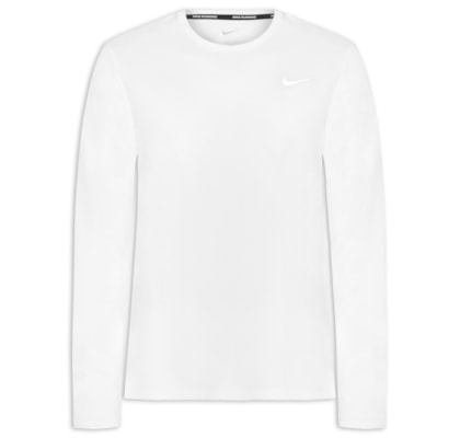 Camiseta Masculina Manga Longa Dri-Fit UV Miller - Branco