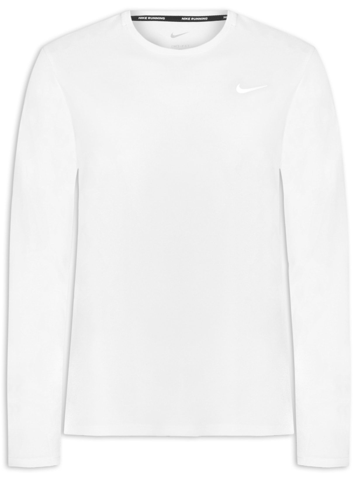 Camiseta Masculina Manga Longa Dri-Fit UV Miller - Branco