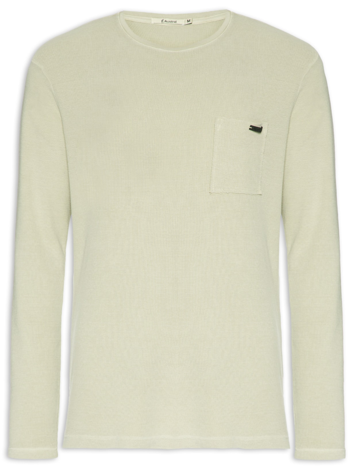 Camiseta Masculina Manga Longa Favo Stone - Verde