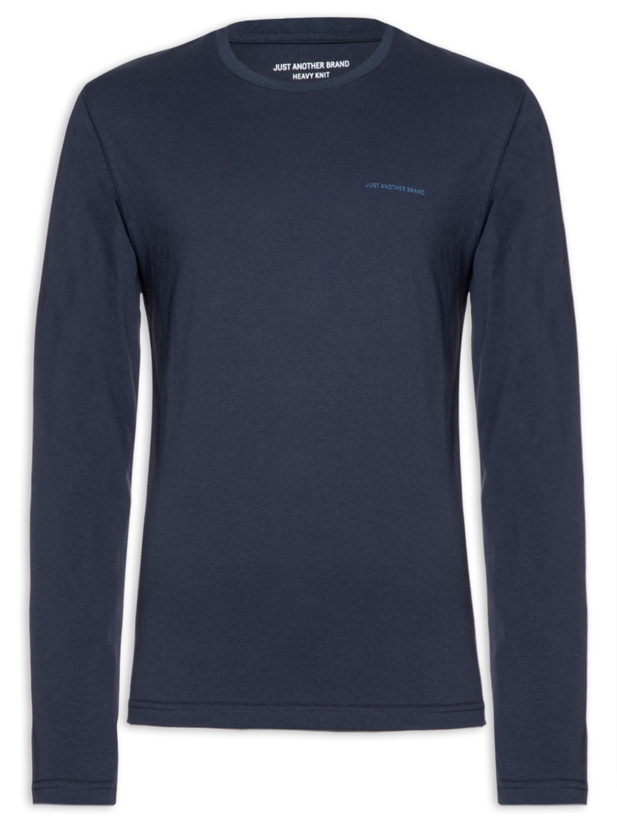 Camiseta Masculina Manga Longa Heavy Knit - Azul