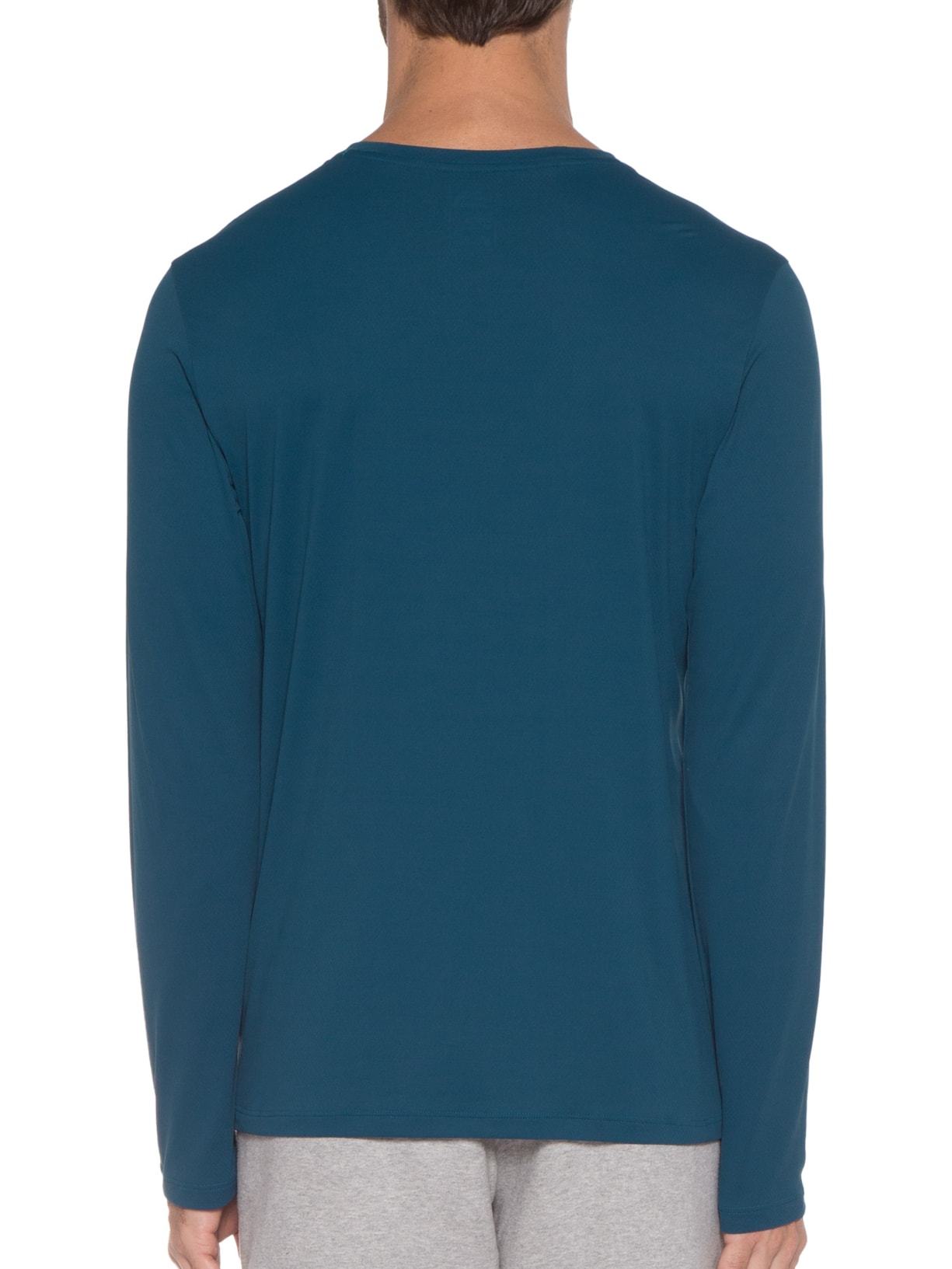 Camiseta Masculina Manga Longa Hyper Crew Azul The North Face