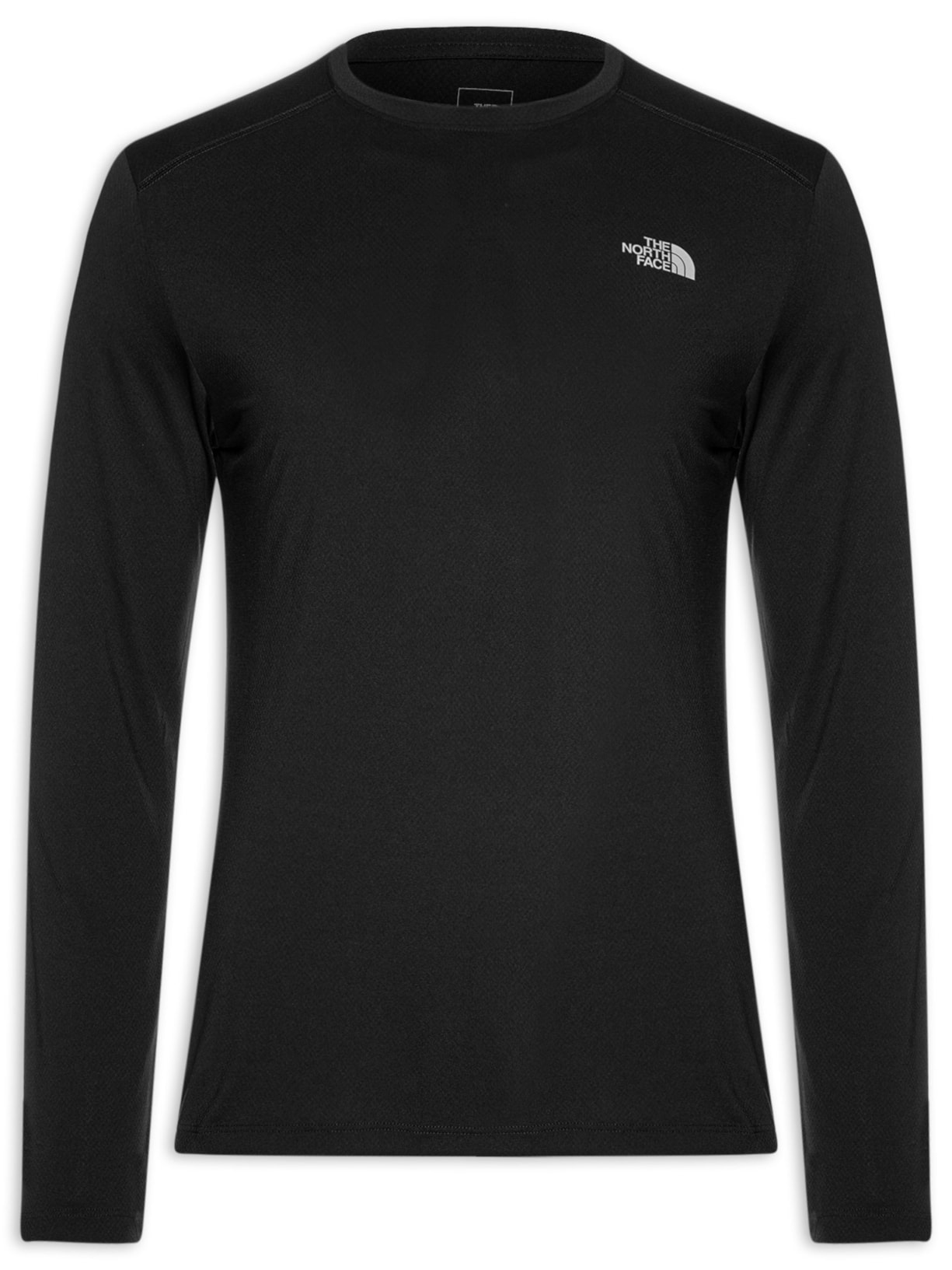 Camiseta Masculina Manga Longa Hyper Tee Preto The North Face