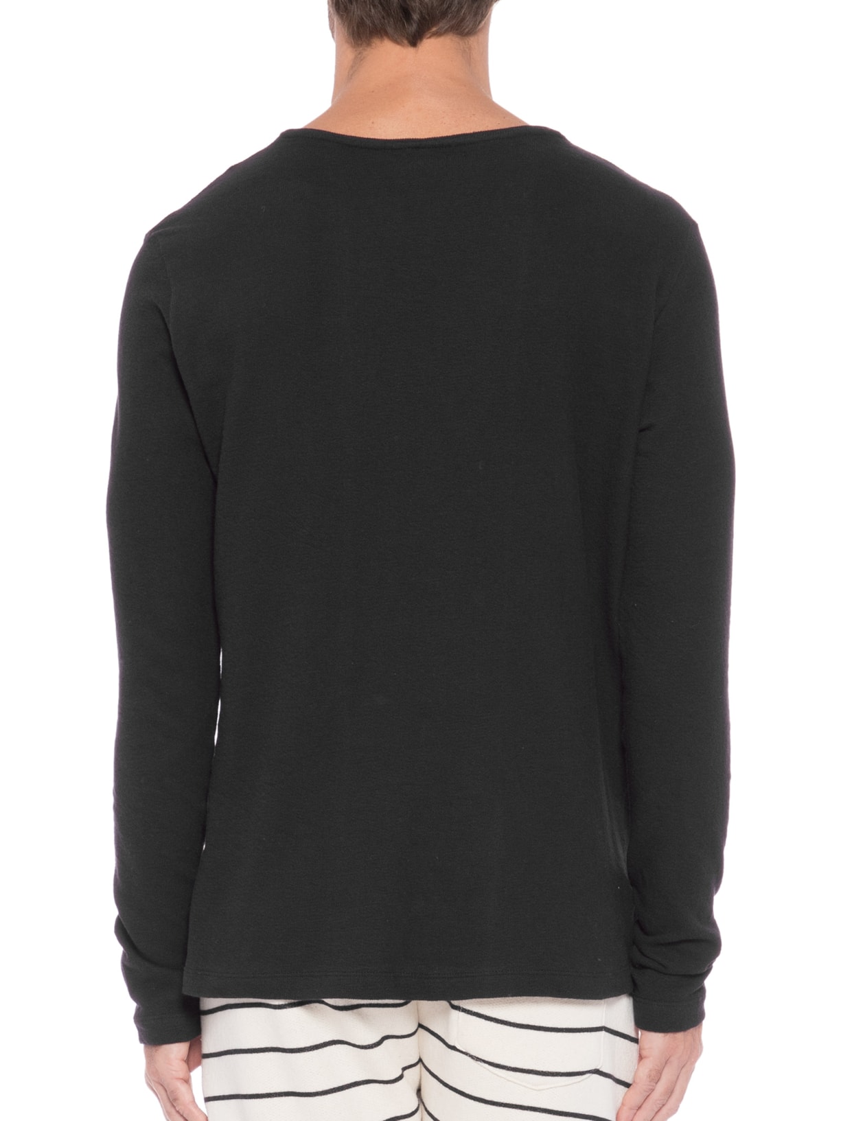 Camiseta Masculina Manga Longa Lagoinha Preto Be.each