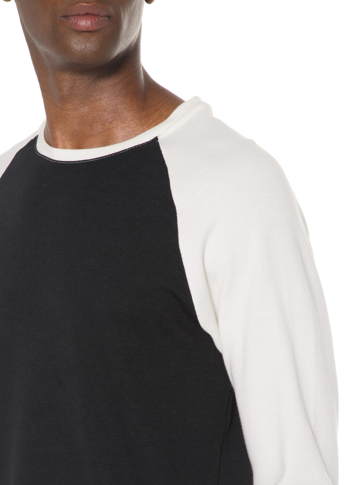 Camiseta Masculina Manga Longa Malha Raglam Bucky Preto Armadillo