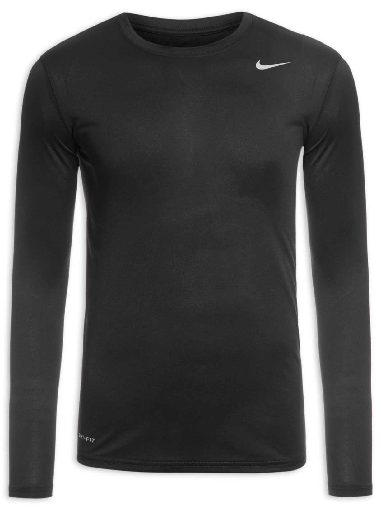 Camiseta Masculina Manga Longa Nk Df Tee Leg 2.0 Preto Nike