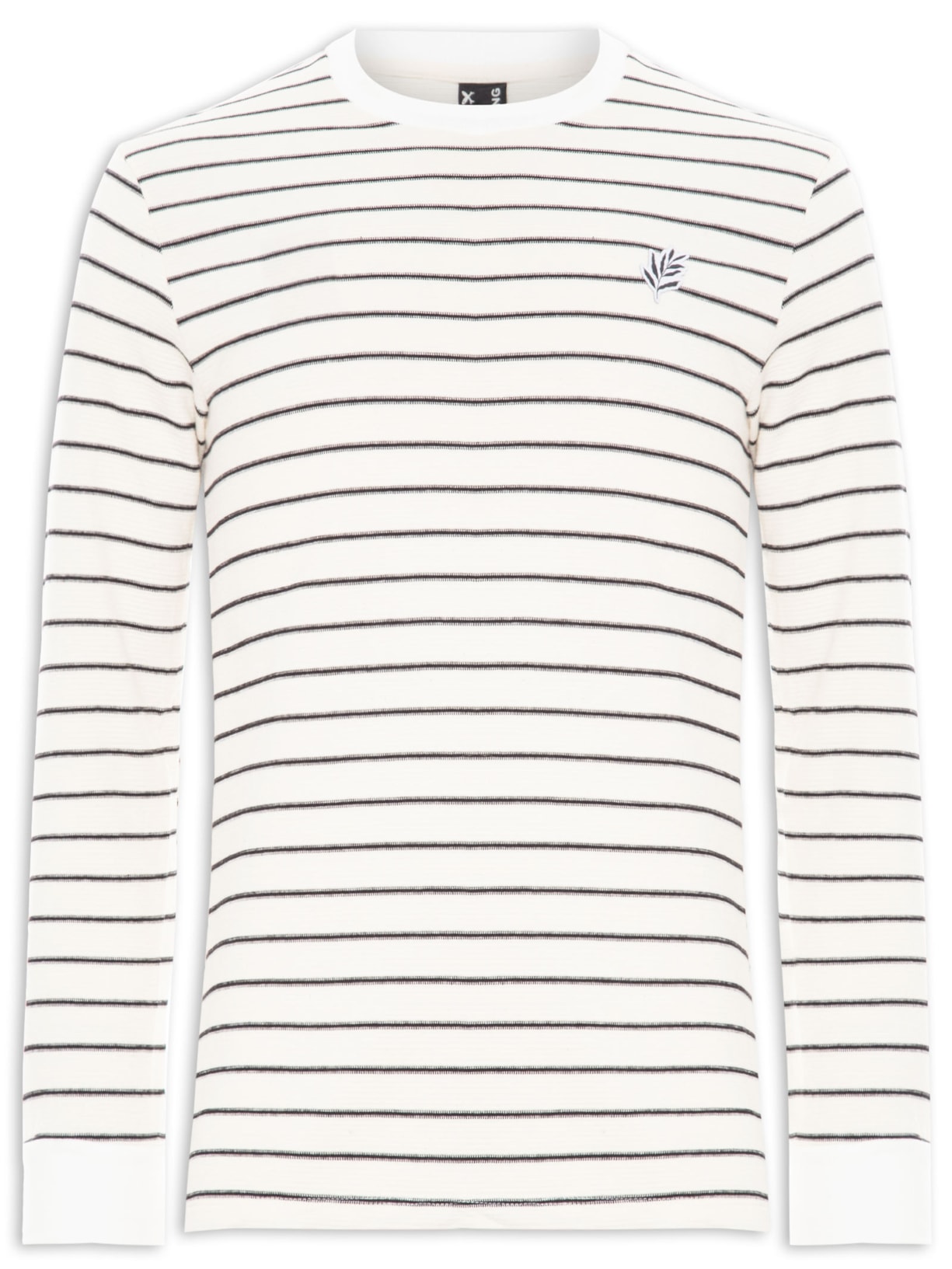 Camiseta Masculina Manga Longa - Off White