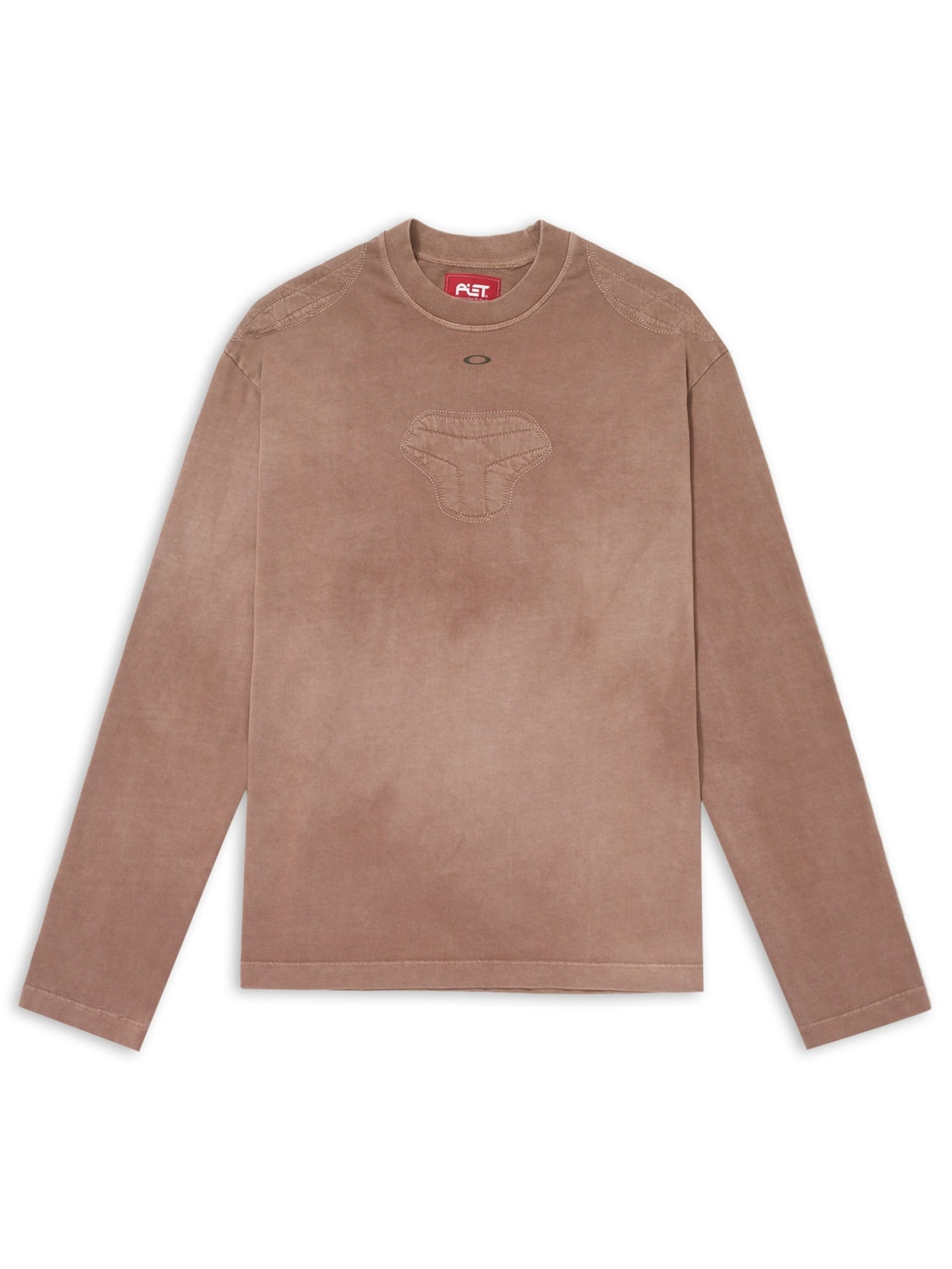 Camiseta Masculina Manga Longa Padded - Bege