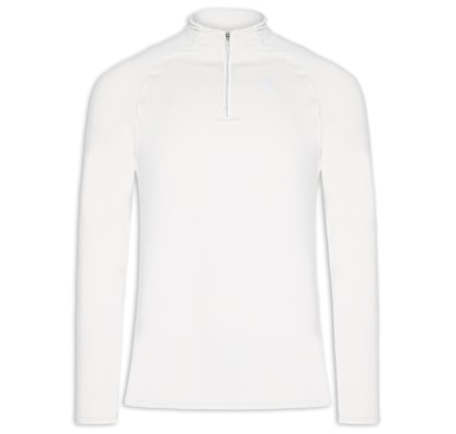 Camiseta Masculina Manga Longa Run Slim Men - Off White