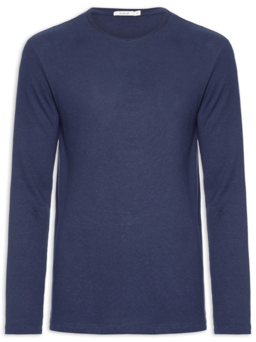 Camiseta Masculina Manga Longa Rustic Caicos Manga Longa II - Azul