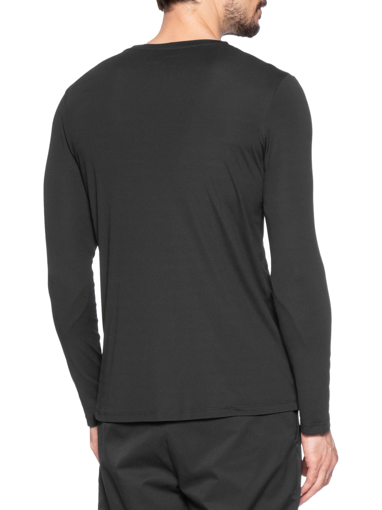 Camiseta Masculina Manga Longa Sportwear Neblina Omni-Shade Fps 50 Preto Columbia
