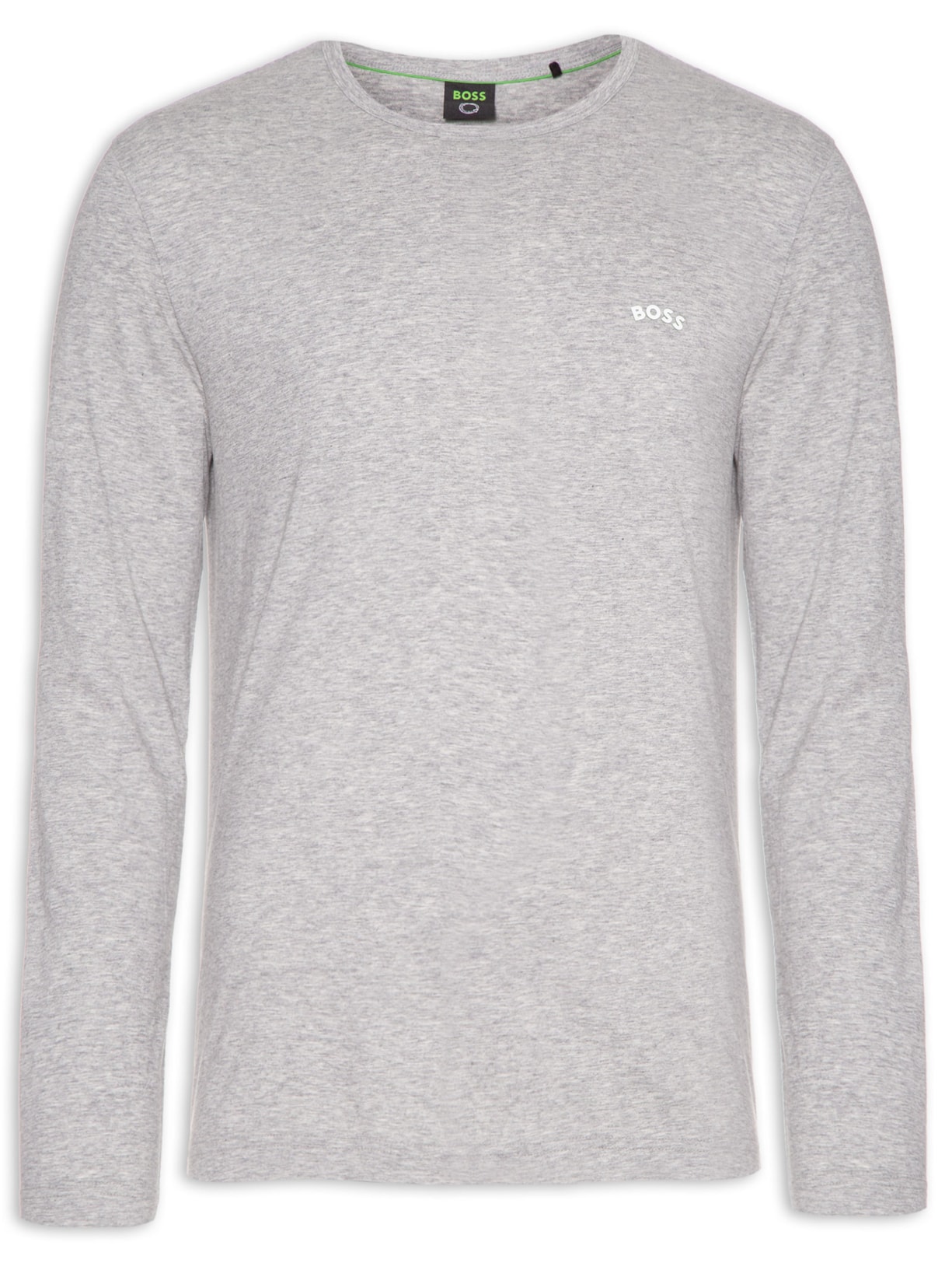 Camiseta Masculina Manga Longa Togn Curved - Cinza