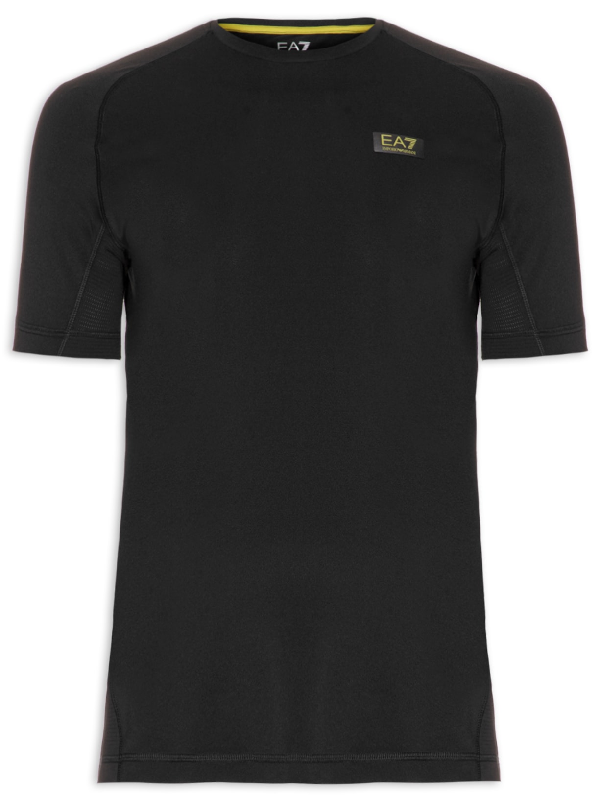 Camiseta Masculina Manga Raglan - Preto