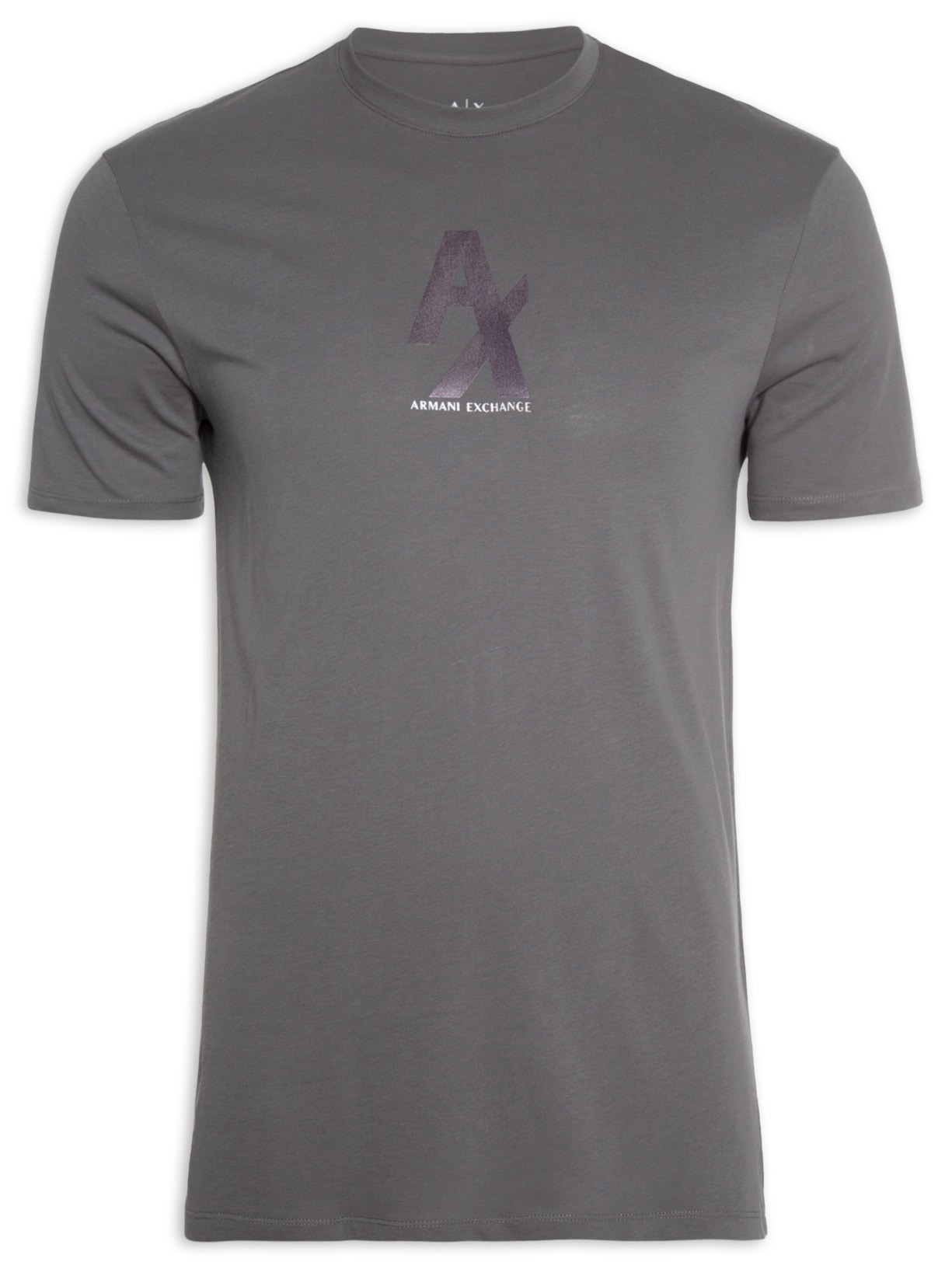 Camiseta Masculina Mangas Curtas - Cinza