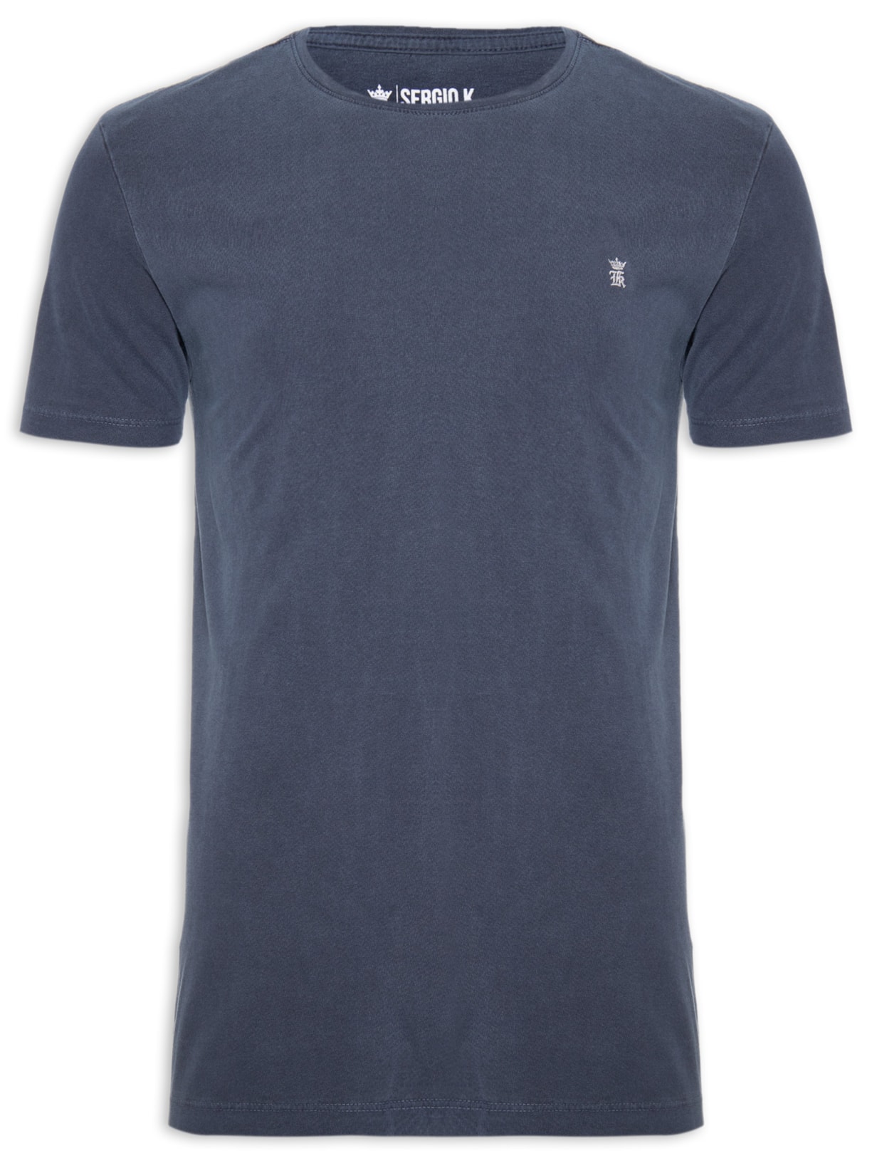 Camiseta Masculina Mangas Curtas Not Bt Player - Azul