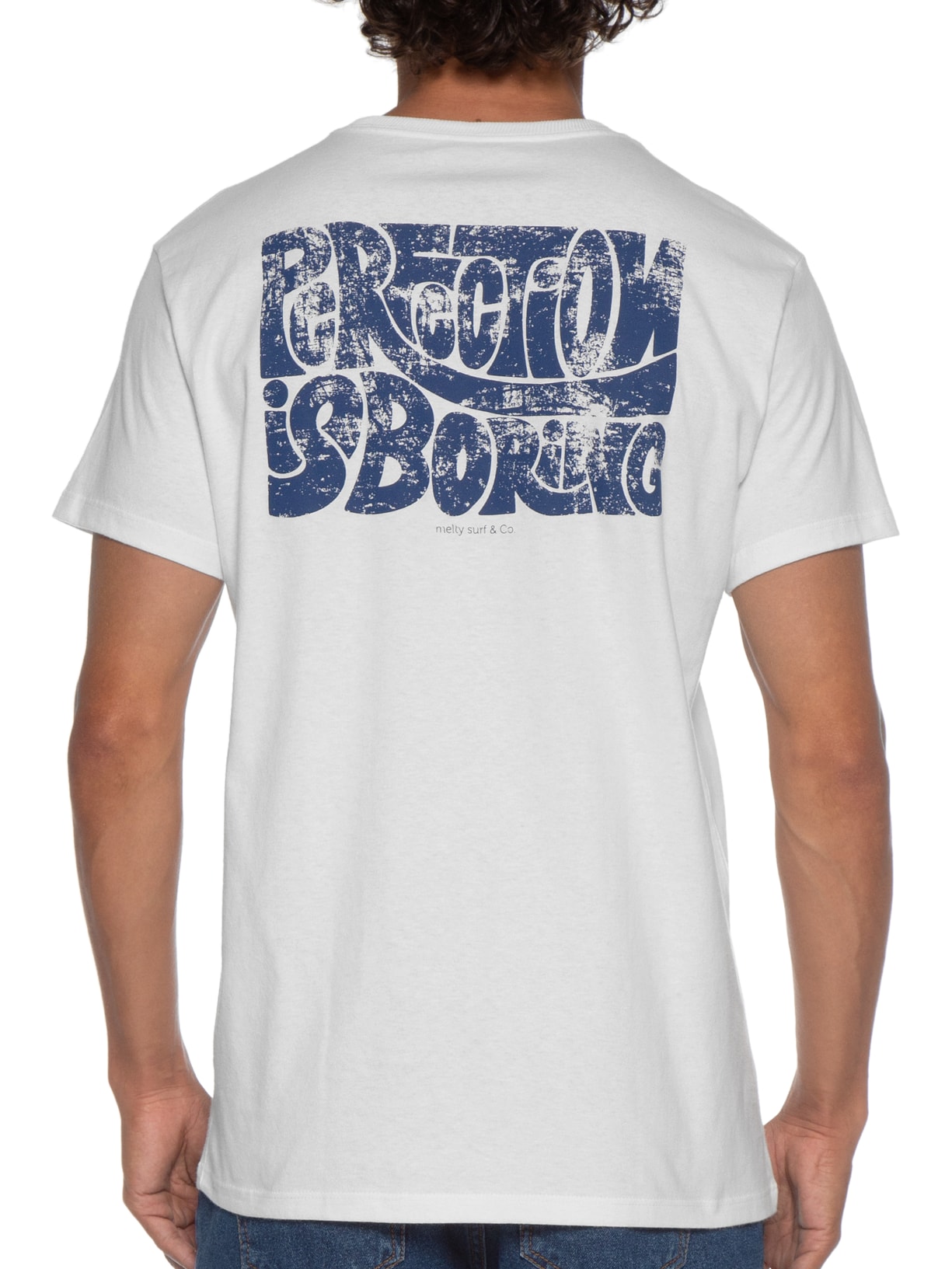 Camiseta Masculina Mangas Curtas Off White Melty Rj