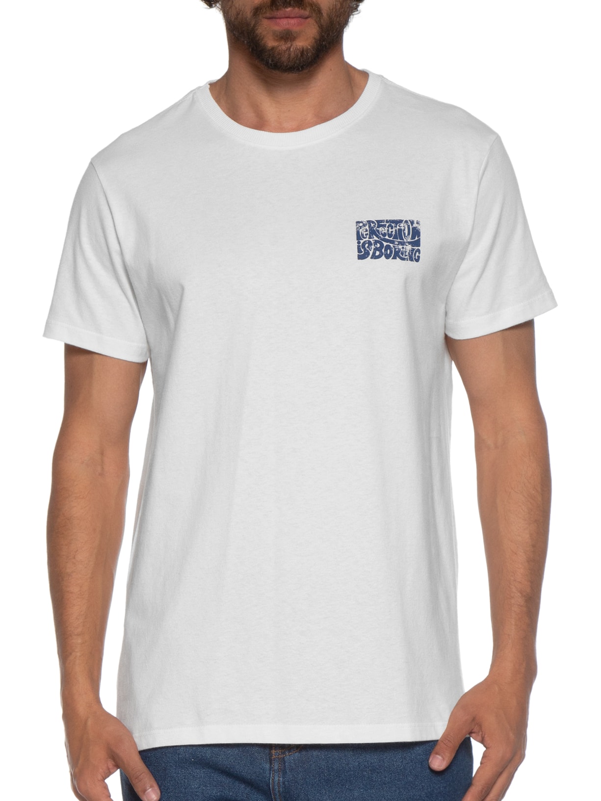 Camiseta Masculina Mangas Curtas Off White Melty Rj