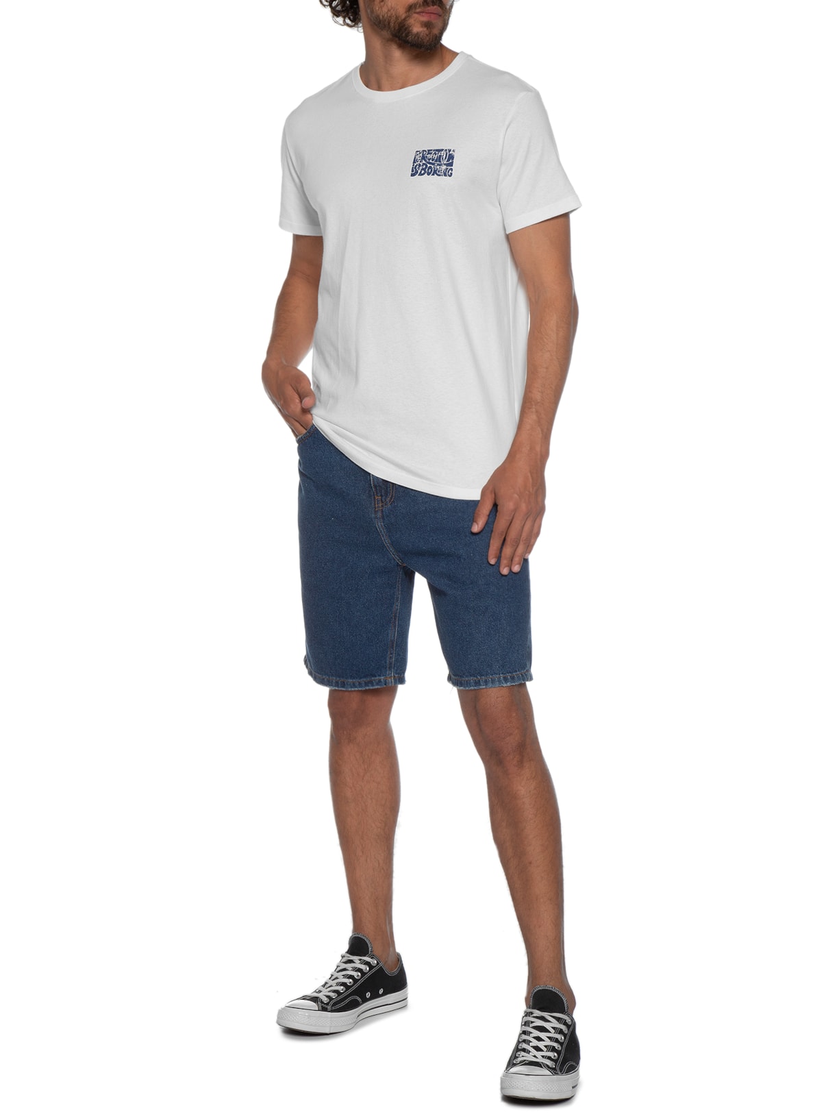 Camiseta Masculina Mangas Curtas Off White Melty Rj