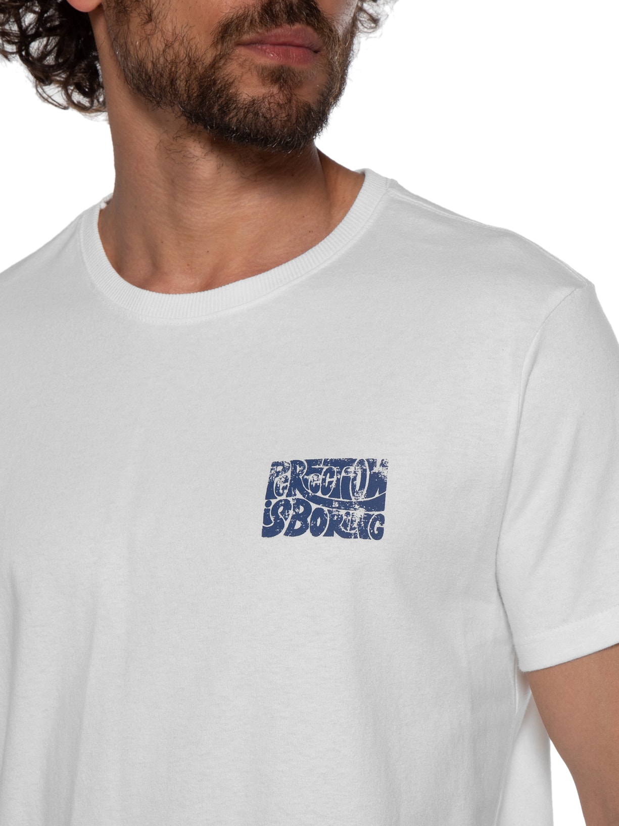 Camiseta Masculina Mangas Curtas Off White Melty Rj