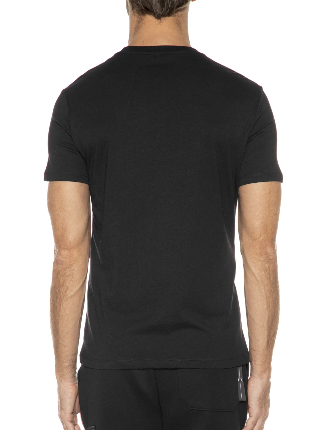 Camiseta Masculina Mangas Curtas Preto Armani Exchange