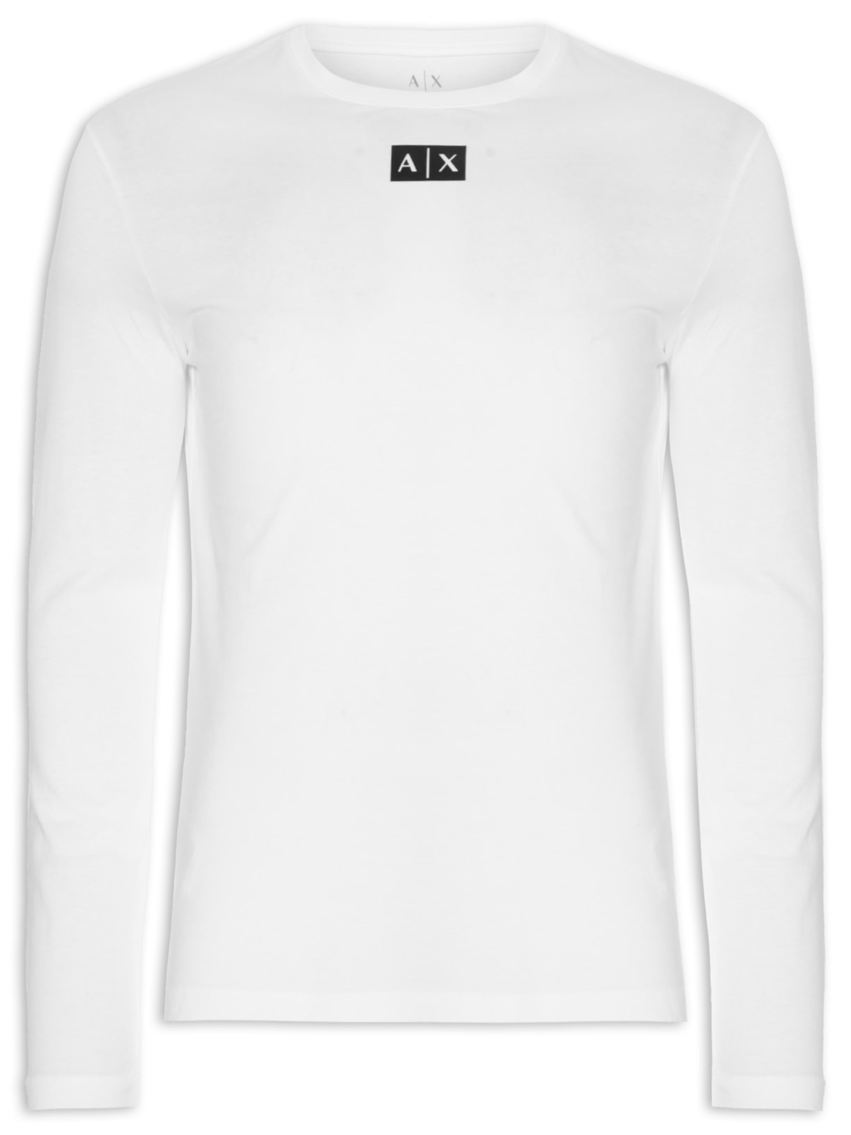 Camiseta Masculina Mangas Longas - Branco