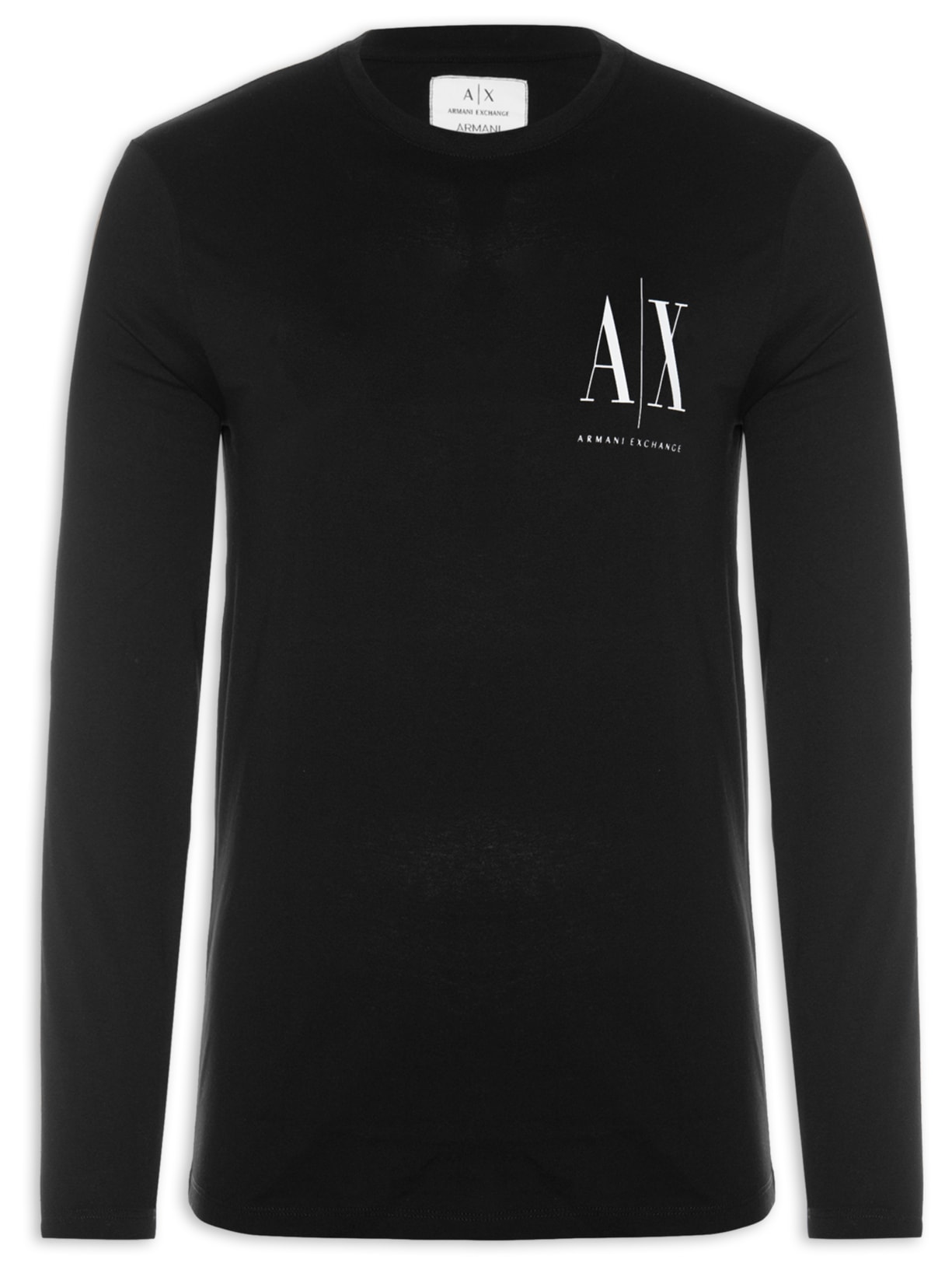 Camiseta Masculina Mangas Longas - Preto