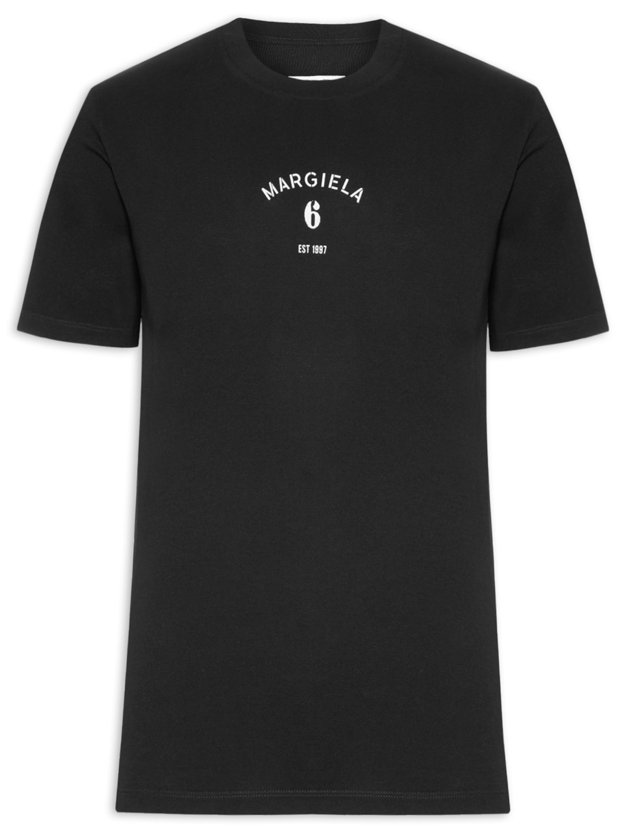 Camiseta Masculina Mannequin Print Jersey – Preto Mm6 Maison Margiela