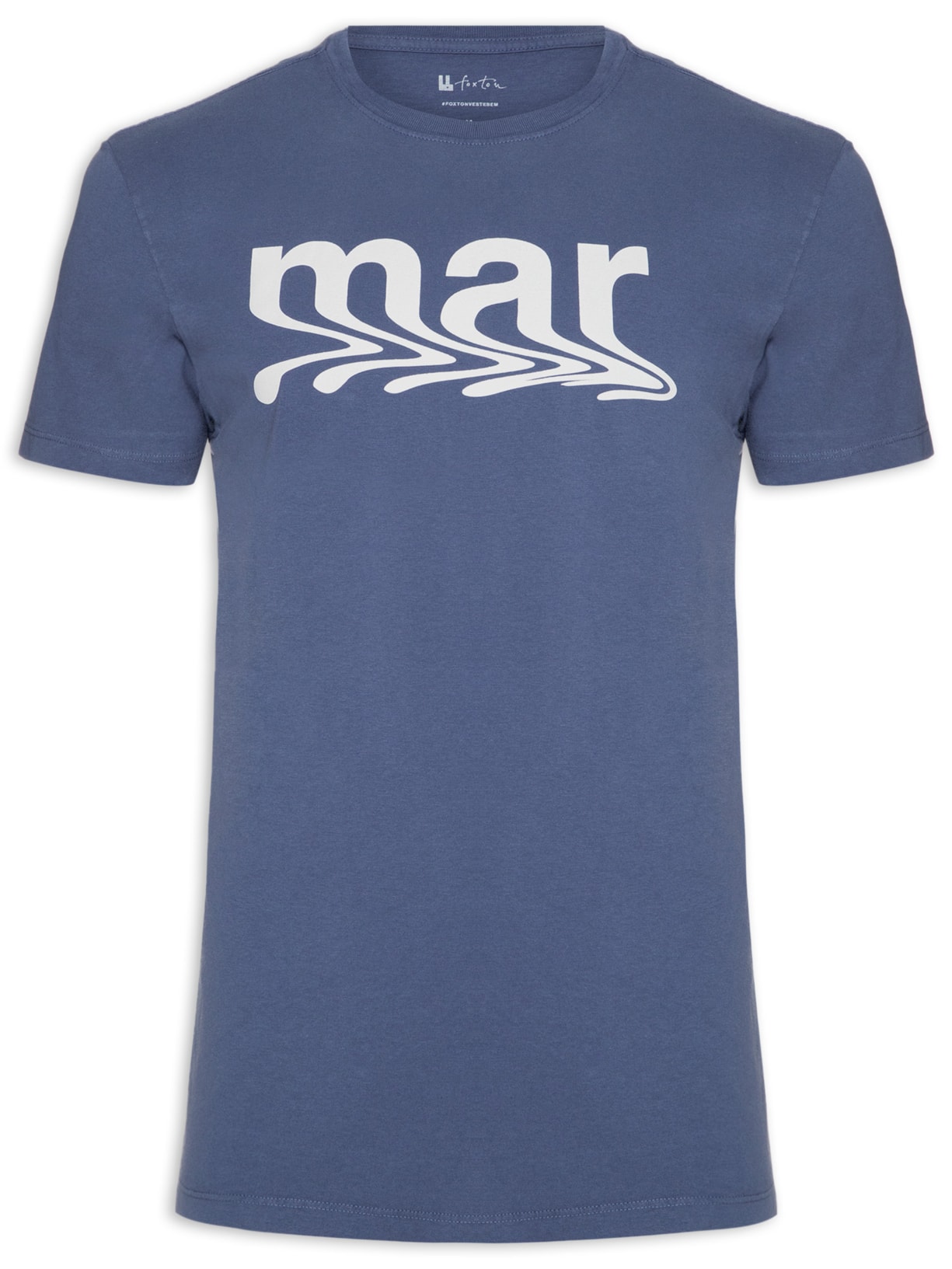 Camiseta Masculina Mar - Azul