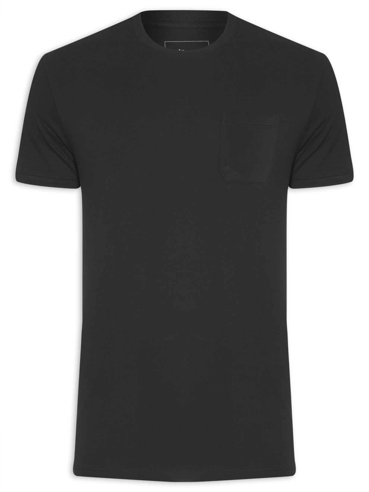 Camiseta Masculina Marlim Aquarela Preto Zapalla