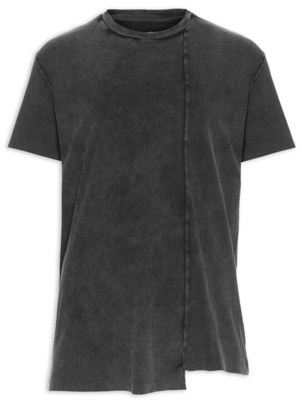 Camiseta Masculina Marmorizada Mix - Preto